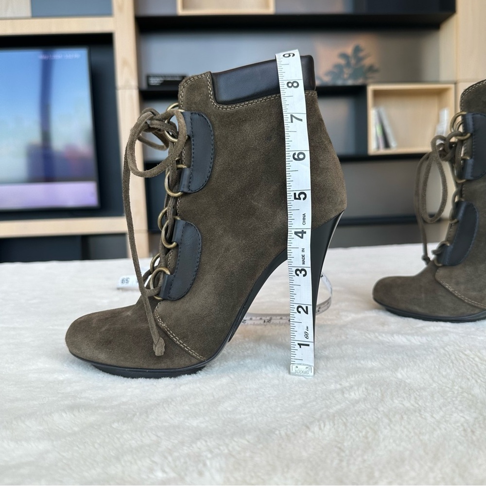 Giuseppe Zanotti Olive Ankle Boots - Picture 12 of 13